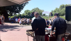 Grillparty im ElbRivera Hotel Magdeburg