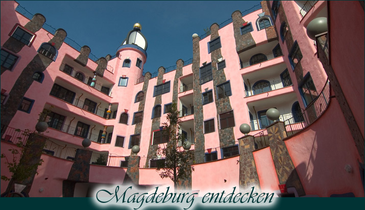 Hundertwasserhaus - Magdeburg entdecken